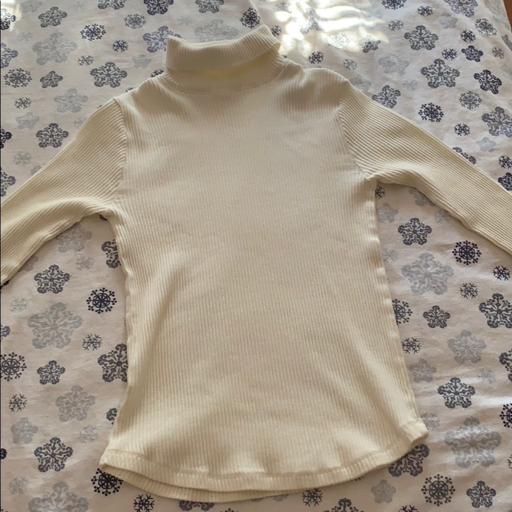 Zara Girls long sleeve turtle neck shirt